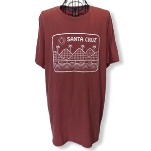 Old Navy Santa Cruz Soft Washed Short-sleeve T-shirt Red Size Large